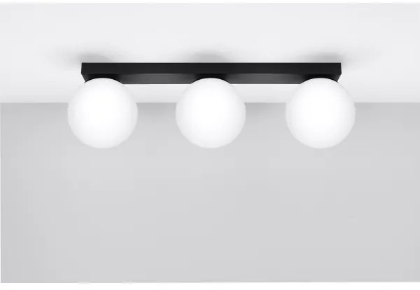 Sollux SL.1153 - Lampada da soffitto YOLI 3xG9/12W/230V nero