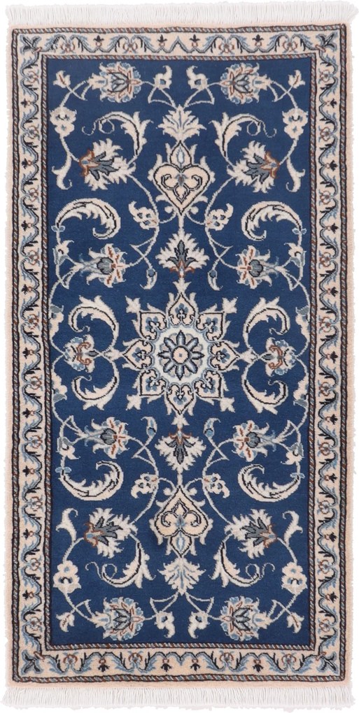 Nain Tappeto persiano 70 x 140 (Iran) Annodato A Mano