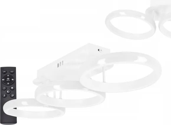 LED Plafoniera dimmerabile LED/30W/230V 3000-6500K bianco Wi-Fi Tuya + telecomando