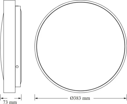Osram - plafoniera LED CEILING LUXO LED/24W/230V diam. 38 cm dorata