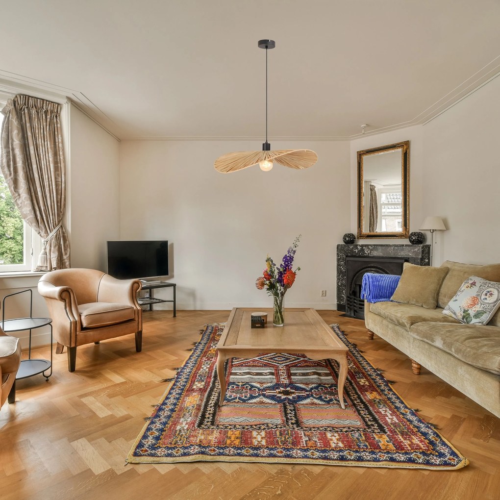 Lampada APP1826-1CP NATURE BLACK