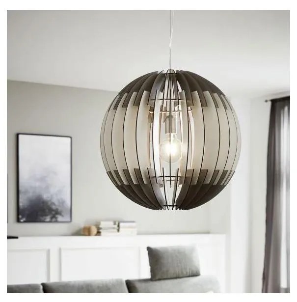 Eglo 79138 - Lampadario a sospensione con filo OLMERO 1xE27/60W/230V