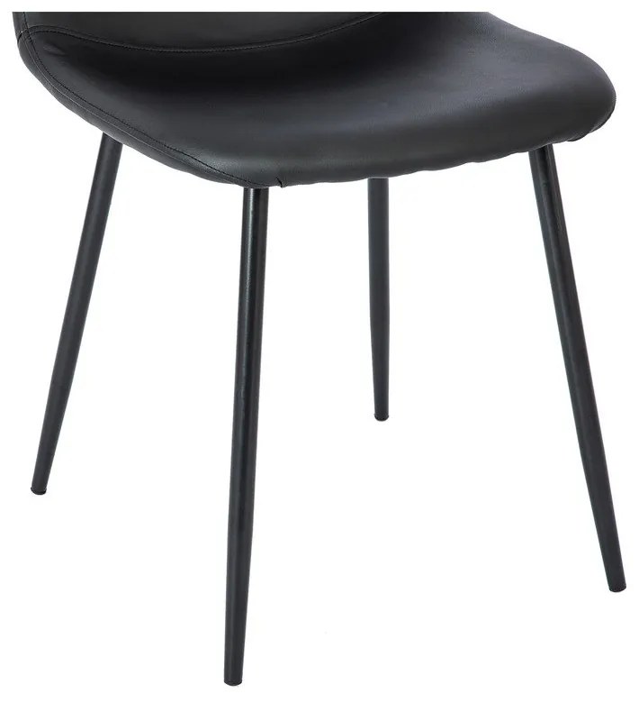 Set di 2 sedie da pranzo nere Lissy - Bonami Essentials