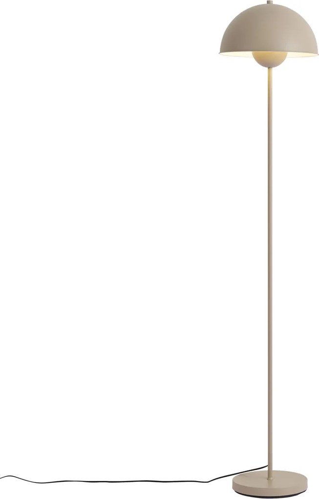 Lampada da terra retrò beige 160cm - Magnax