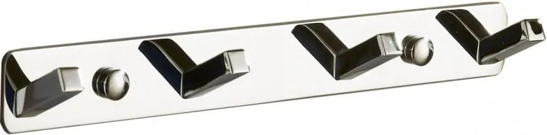 Mexen gancio quadruplo per asciugamano, cromo - 709174-00