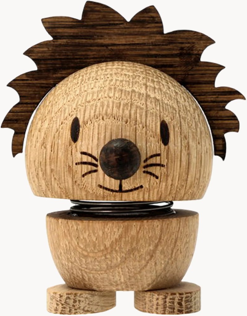 Oggetto decorativo in legno di quercia Lion