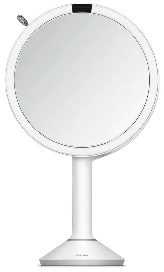 Specchio per make-up con illuminazione/con ingrandimento (5x) ø 20 cm Sensor Trio – simplehuman