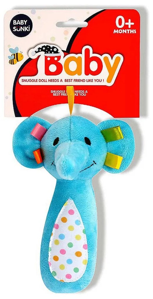 Peluche con Sonagli Reig 20 cm Elefante