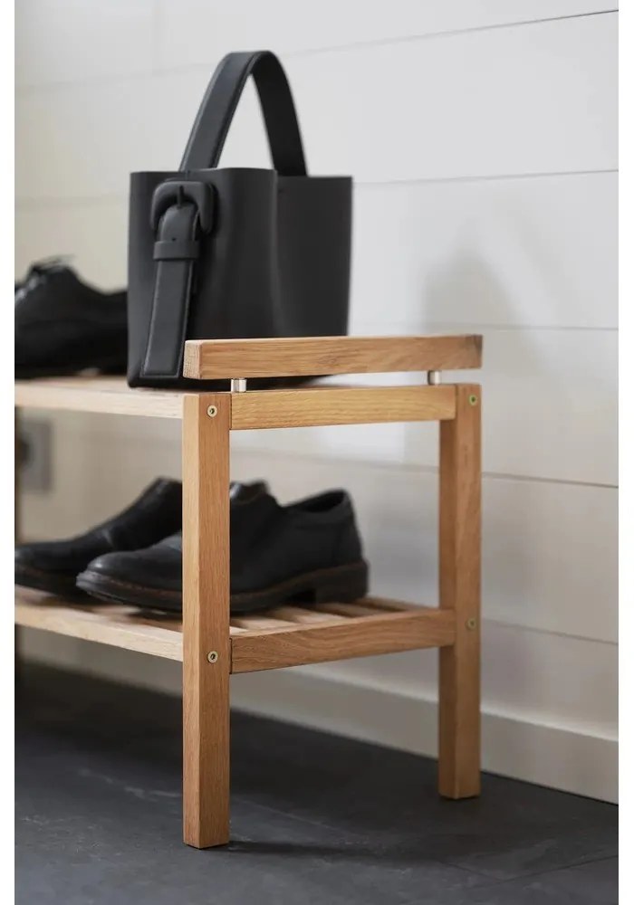 Scarpiera in rovere naturale Ull Confetti - Rowico