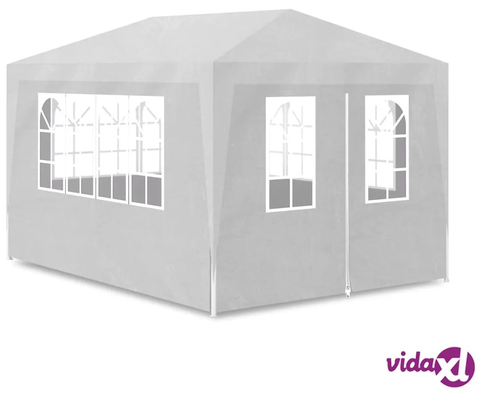 vidaXL Tenda per Feste 3x4 m Bianca