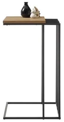 Tavolino laterale ZAIRA in rovere