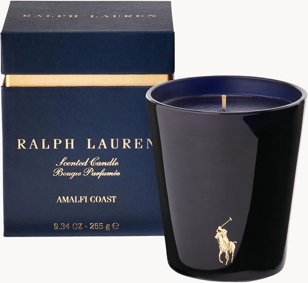 Candela profumata Amalfi Coast (foglie di fico, ribes, legni chiari, galbano)