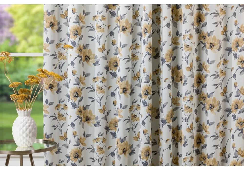 Tenda giallo crema 210x245 cm Cefalu - Mendola Fabrics
