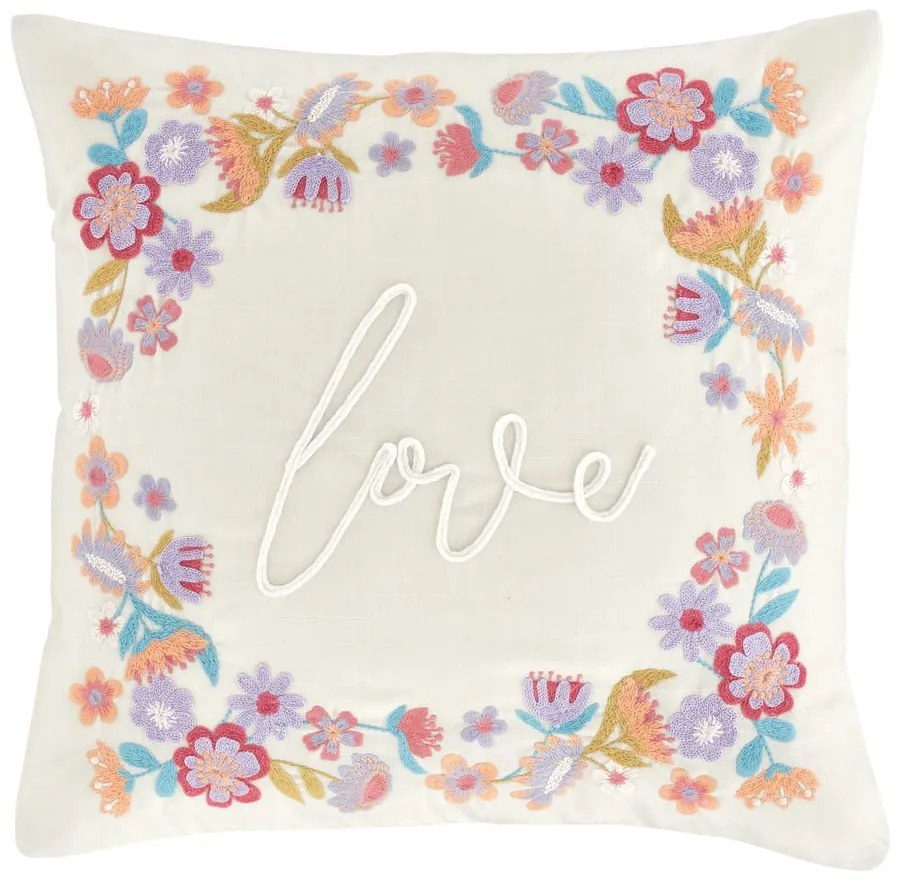 Cuscino decorativo in misto lino 45x45 cm Love – Catherine Lansfield