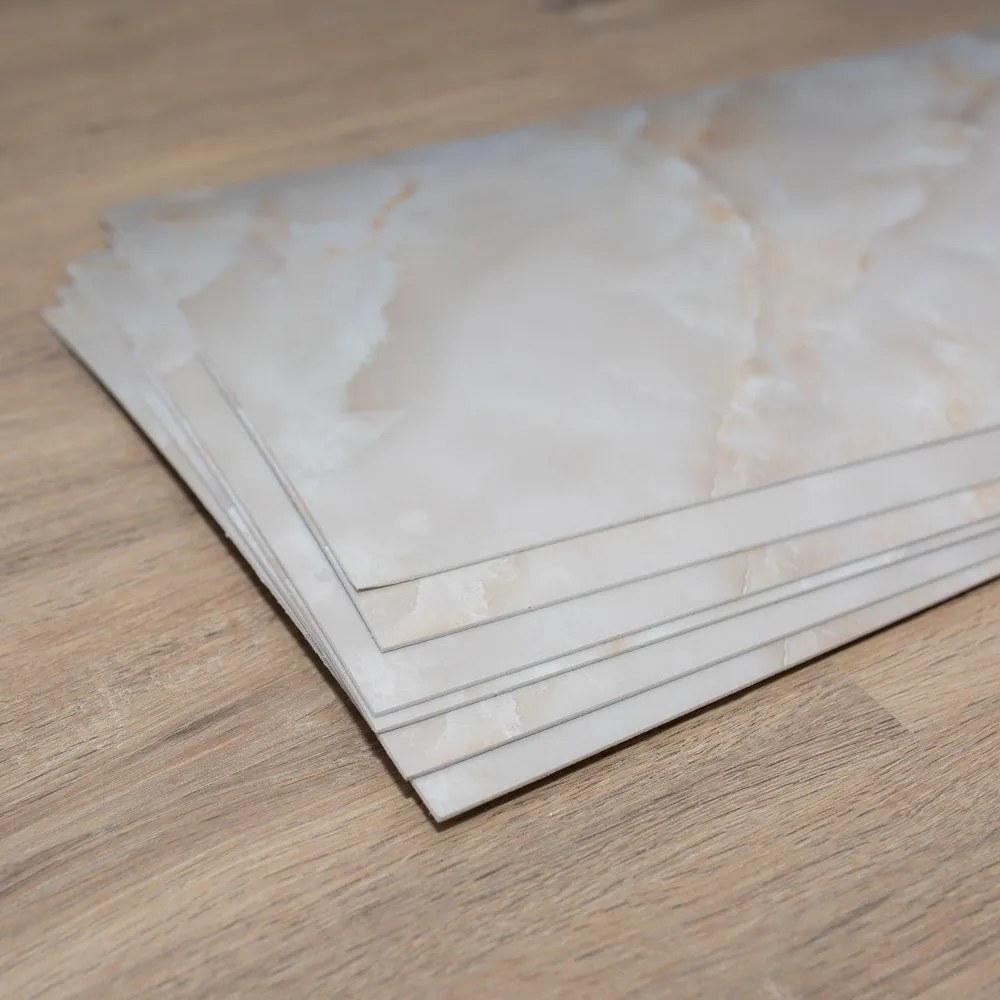 Set di 6 adesivi murali 60x30 cm Breccia Oniciata - SP TREND