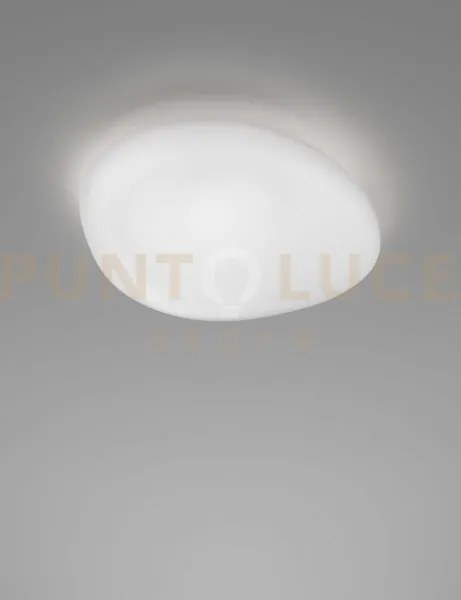 Neochic plafoniera applique g bianco satinato e bianco opaco 1 l22g...