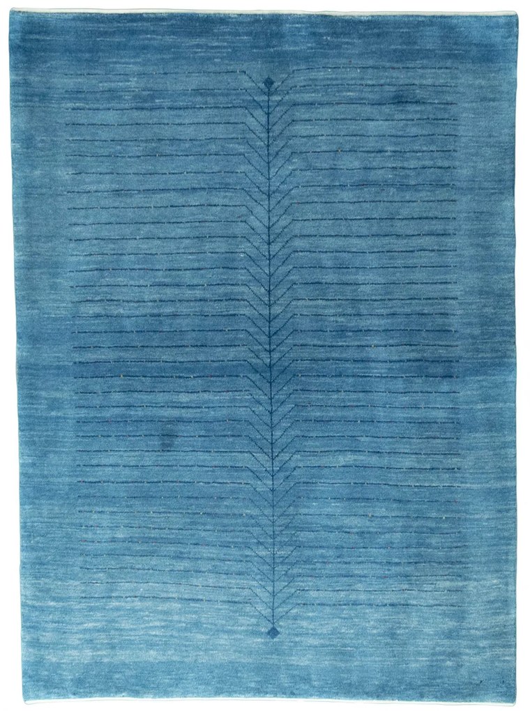Gabbeh Tappeto persiano 210 x 150 Blu (Iran) Annodato A Mano