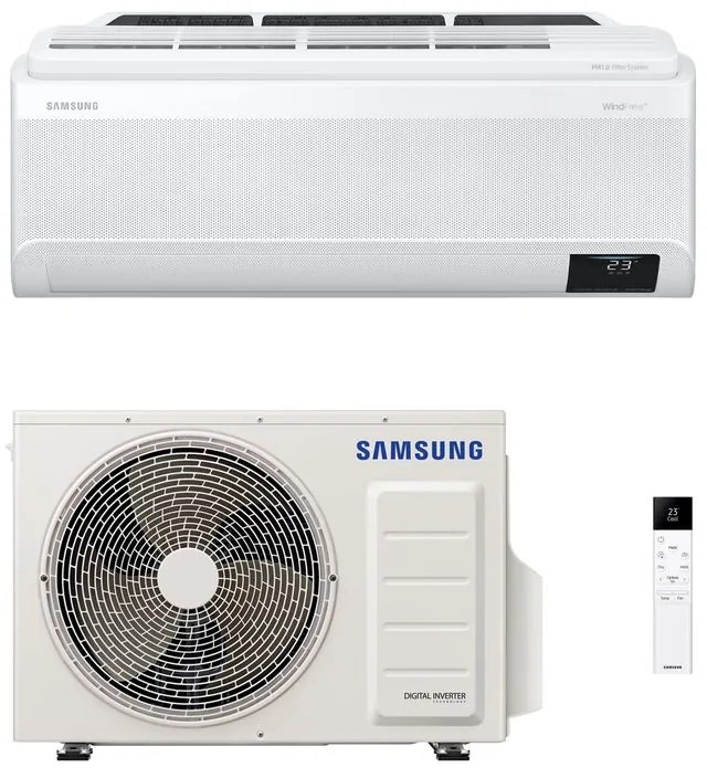 Condizionatore a muro monosplit SAMSUNG WindFree Pure 1.0 9000 BTU classe raffreddamento A++