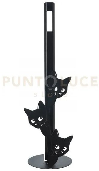 Porta carta igienica da terra silvestro nero