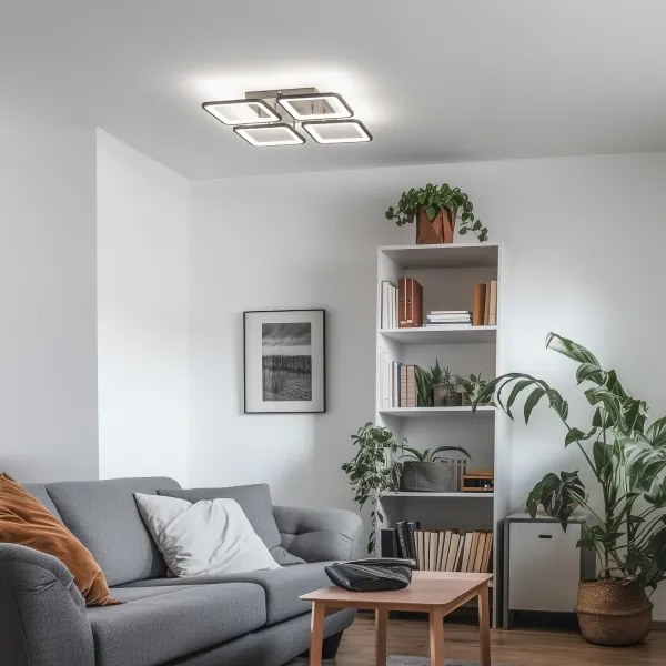 Brilagi - Lampadario a plafone LED dimmerabile SQUARED LED/85W/230V 3000-6500K + +TC