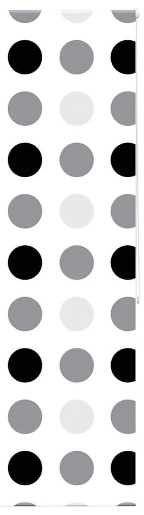 Tenda A Rullo Doccia 70x240 Cm Larghezza Tessuto 66 Cm /