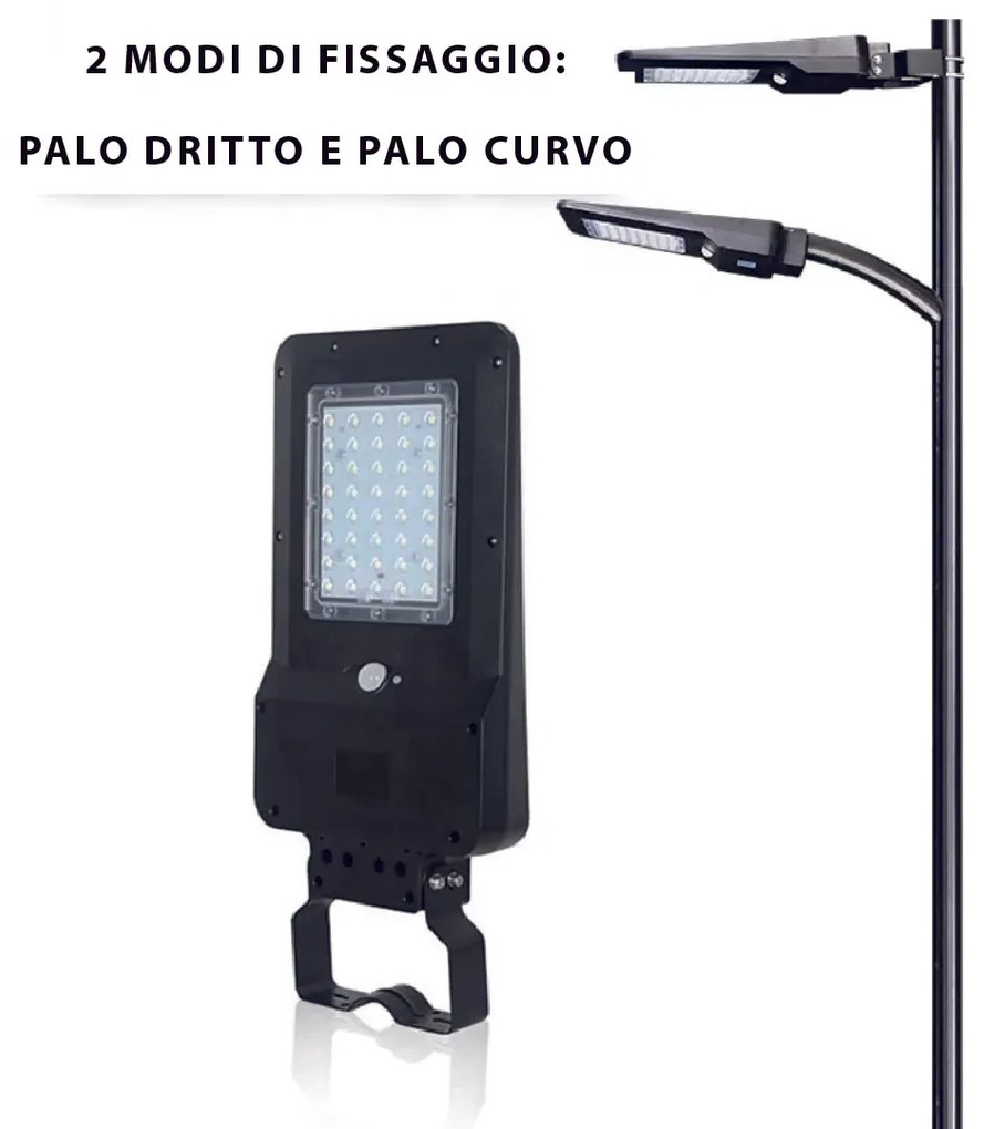 Lampione ad Energia Solare 6000 Lumen