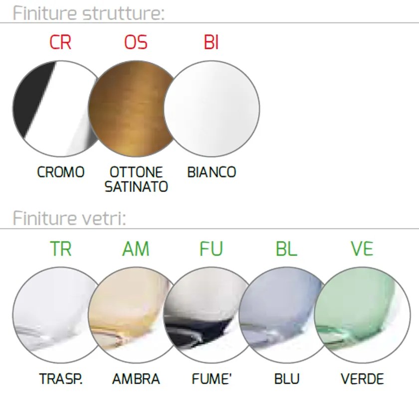 Sospensione Contemporanea Kona Metallo Cromo Vetro Fumè 1 Luce E27