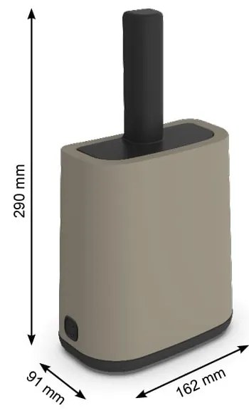 Cazzuola con supporto 9x16 cm Biala - Rotho