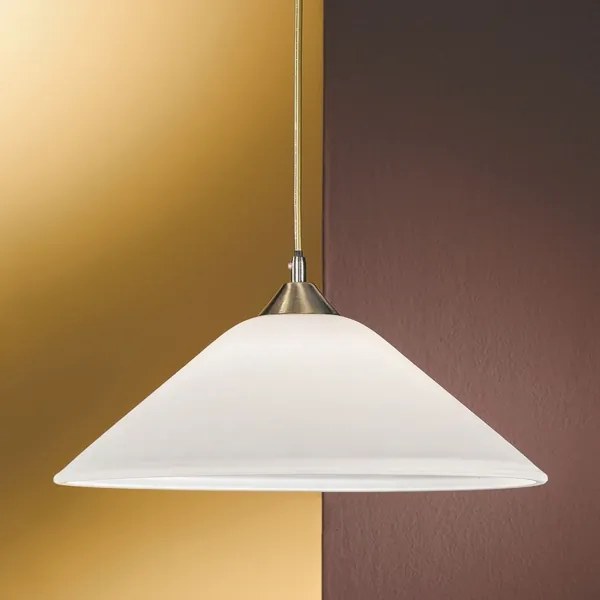 Orion HL 6-1525/1 - Lampadario a sospensione con filo GRADO 1xE27/60W/230V diametro 40 cm ottone