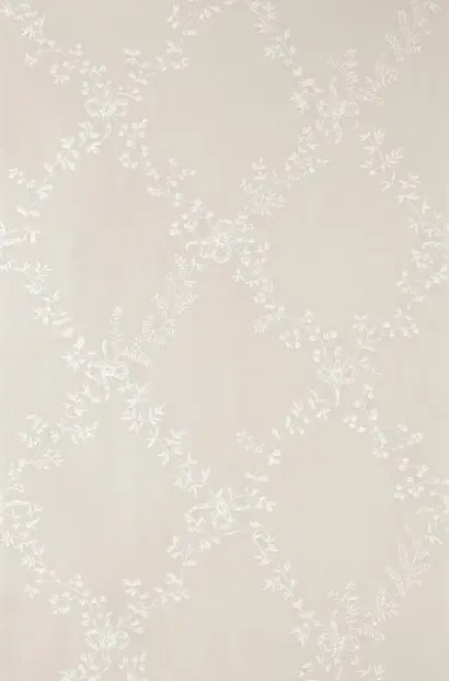 Toile Trellis von Farrow & Ball - Slipper Satin/ Pointing