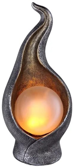 Globo 33439 - Lampada LED solare SOLAR LED/2,16W/3V 3000K IP44 argento