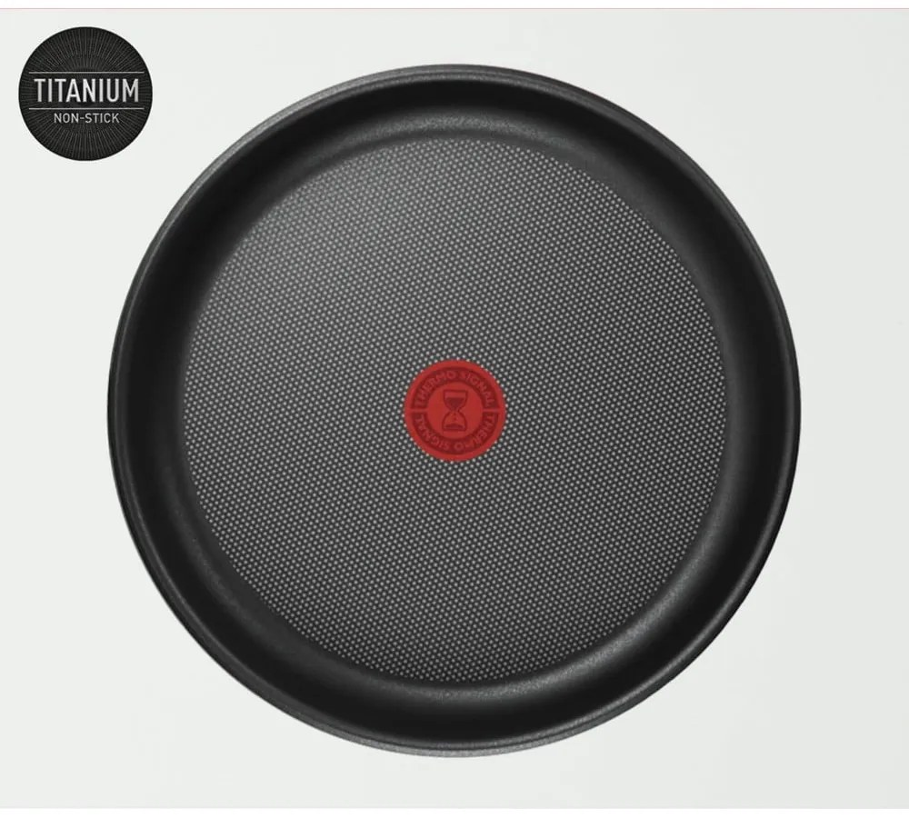Padelle in set in acciaio inox con superficie antiaderente/con manico rimovibile 2 pz ø 26 cm INGENIO Cook Eat L8813S75 – Tefal