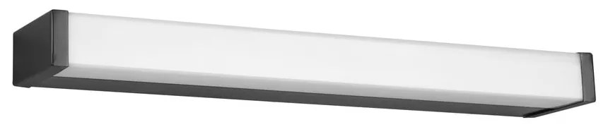 Applique LED nero opaco (lunghezza 42 cm) Fabio - Trio