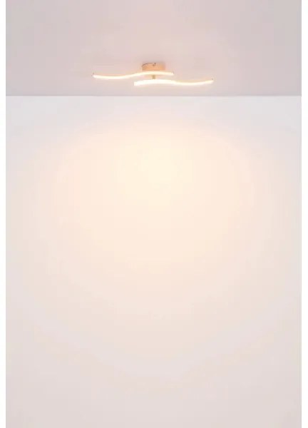 Globo 67178P - Lampadario a plafone LED TYLER LED/12W/230V 3000K arancione