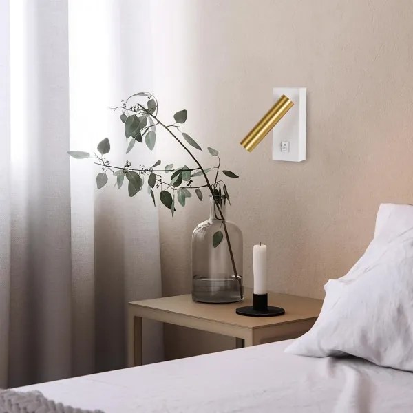 Brilagi - Luce Spot da parete a LED MAYA LED/3W/230V 4000K bianco/oro