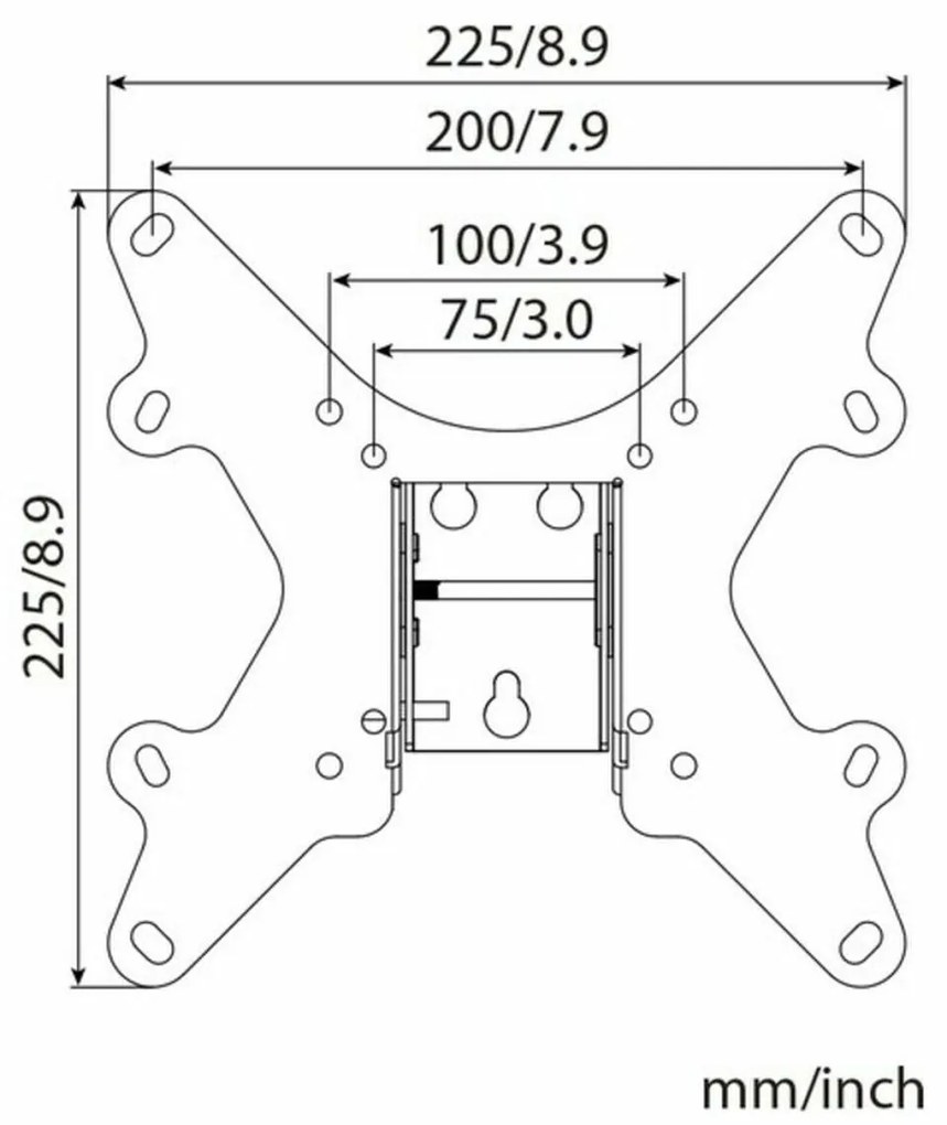 Supporto TV Haeger 5608475 23" - 37"