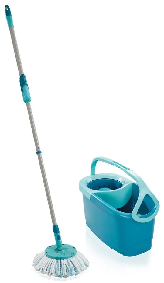 Set di mop a disco e secchio per pavimenti Clean Twist - LEIFHEIT