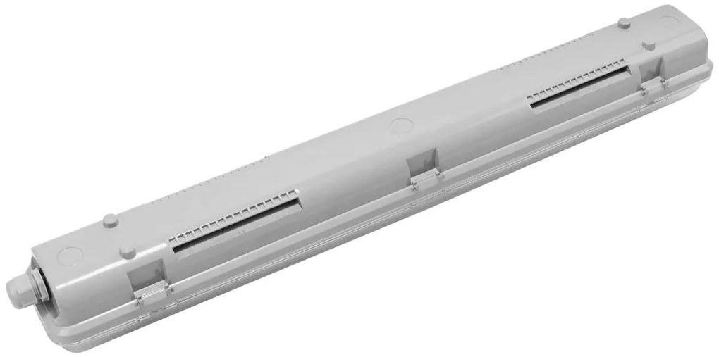 Plafoniera IP66 per 2 tubi LED 60cm - (Unilaterale) - Serie Professional