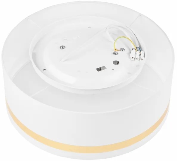 Plafoniera SIRJA STRIPE 2xE27/15W/230V diametro 35 cm bianco