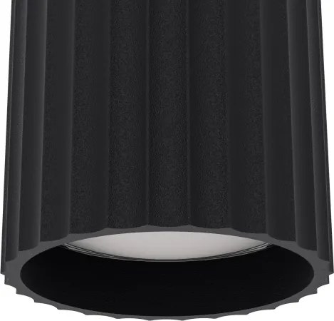 Eglo 902031 - Faretto da parete orientabile PORTILLO 1xGU10/5W/230V, nero