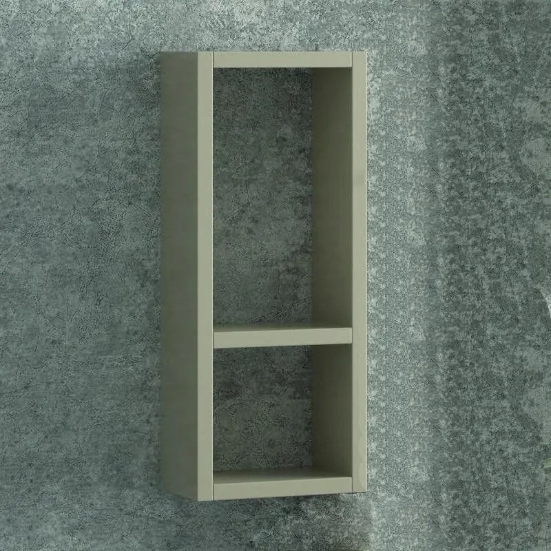 Kamalu - pensile bagno aperto dimensioni 55x20x15cm con piano interno sp-45a