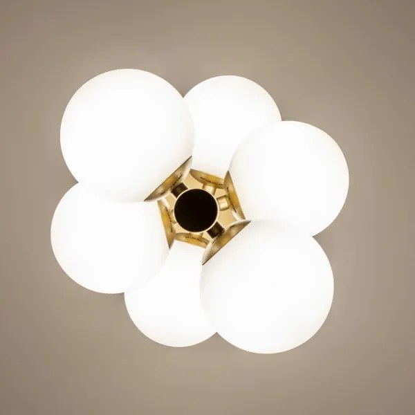 Brilagi - Lampadario LED a sospensione con filo MILLA 6xG9/3W/230V oro/bianco