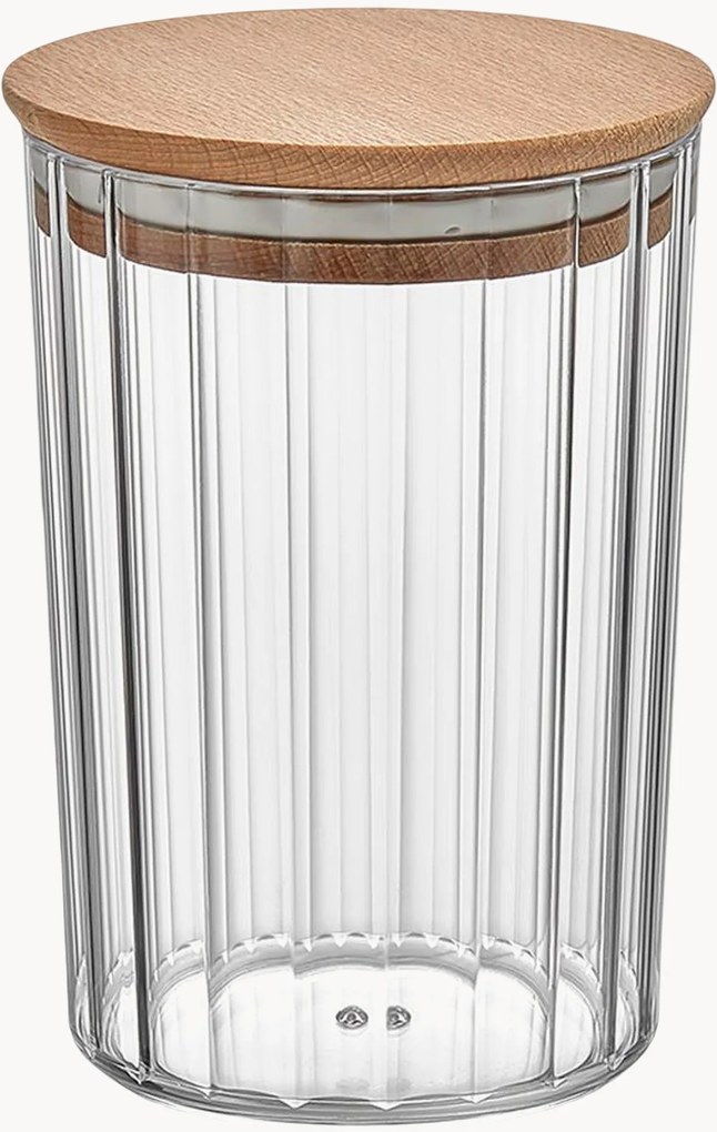 Barattolo con coperchio in bambù Terra, 800 ml