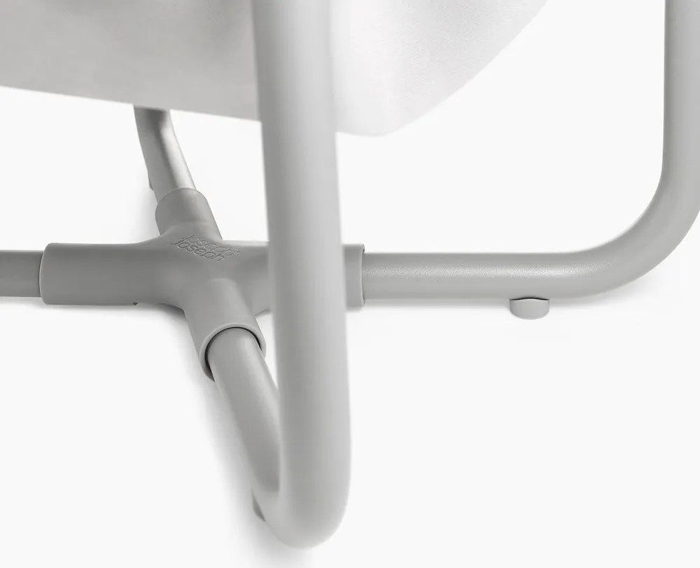 Cesta per il bucato grigio chiaro in tessuto 50 l Duo – Joseph Joseph