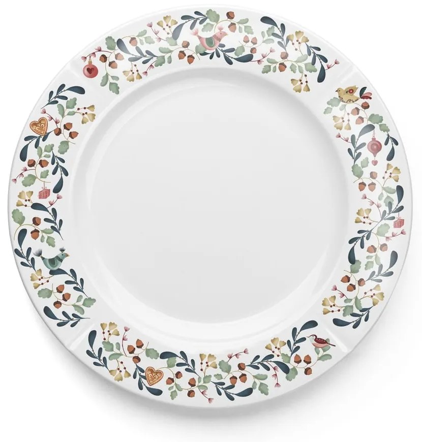 Piatto in porcellana bianca ø 27 cm Grand Cru Cottage - Rosendahl