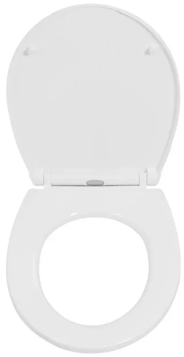 Copriwater universale in termoindurente soft-close e sgancio rapido
