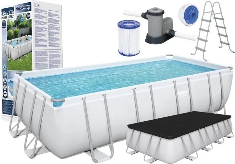 Piscina Rigida Rettangolare 549x274x122hcm Trasimeno Bestway 56465