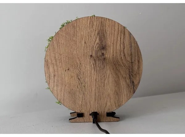 Li-Go 23622/DUB2 - Lampada da tavolo decorativa dimmerabile a LED/12W/230V 20x22 cm rovere