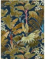 Josephine Munsey Tapete Palm Grove - Navy and Olive