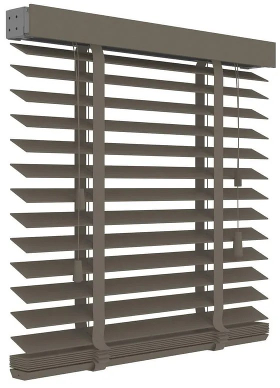 Veneziana Stoccolma in legno, talpa 100 x 180 cm, Larghezza lamelle: 50 mm